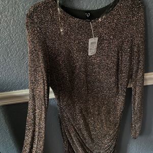 NWT glitter dress.